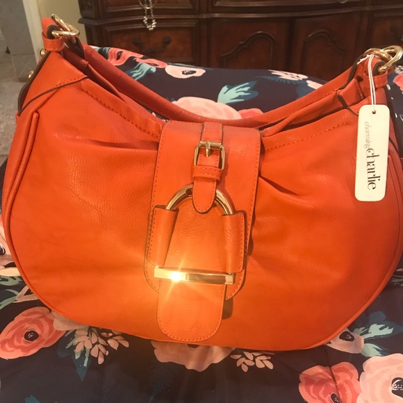 charming charlie leather purse